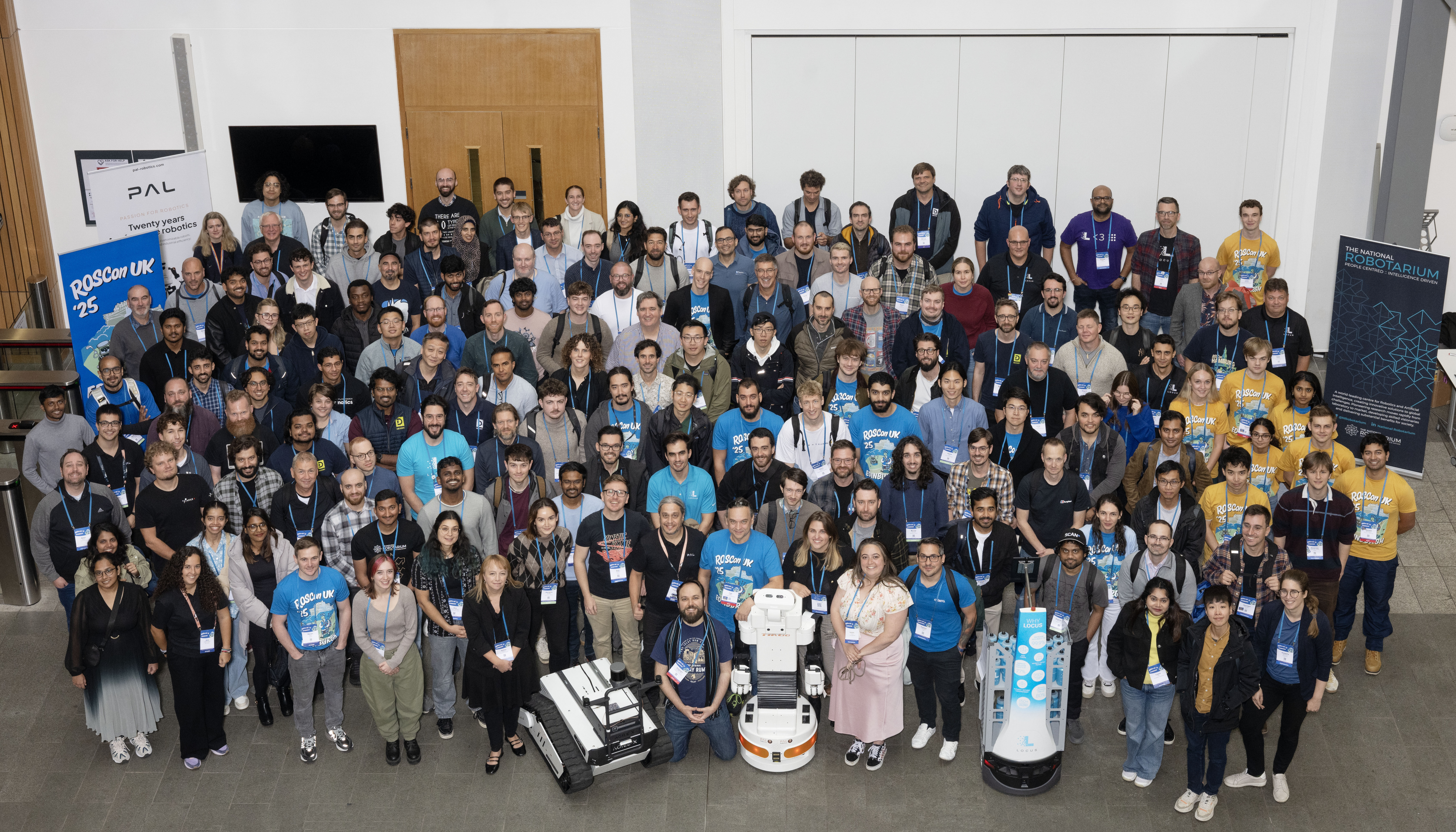 ROSCon UK 2025 group photo